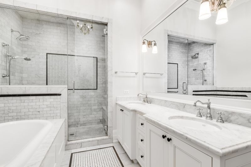 Luxury Bathroom Remodel with Marble Finishes